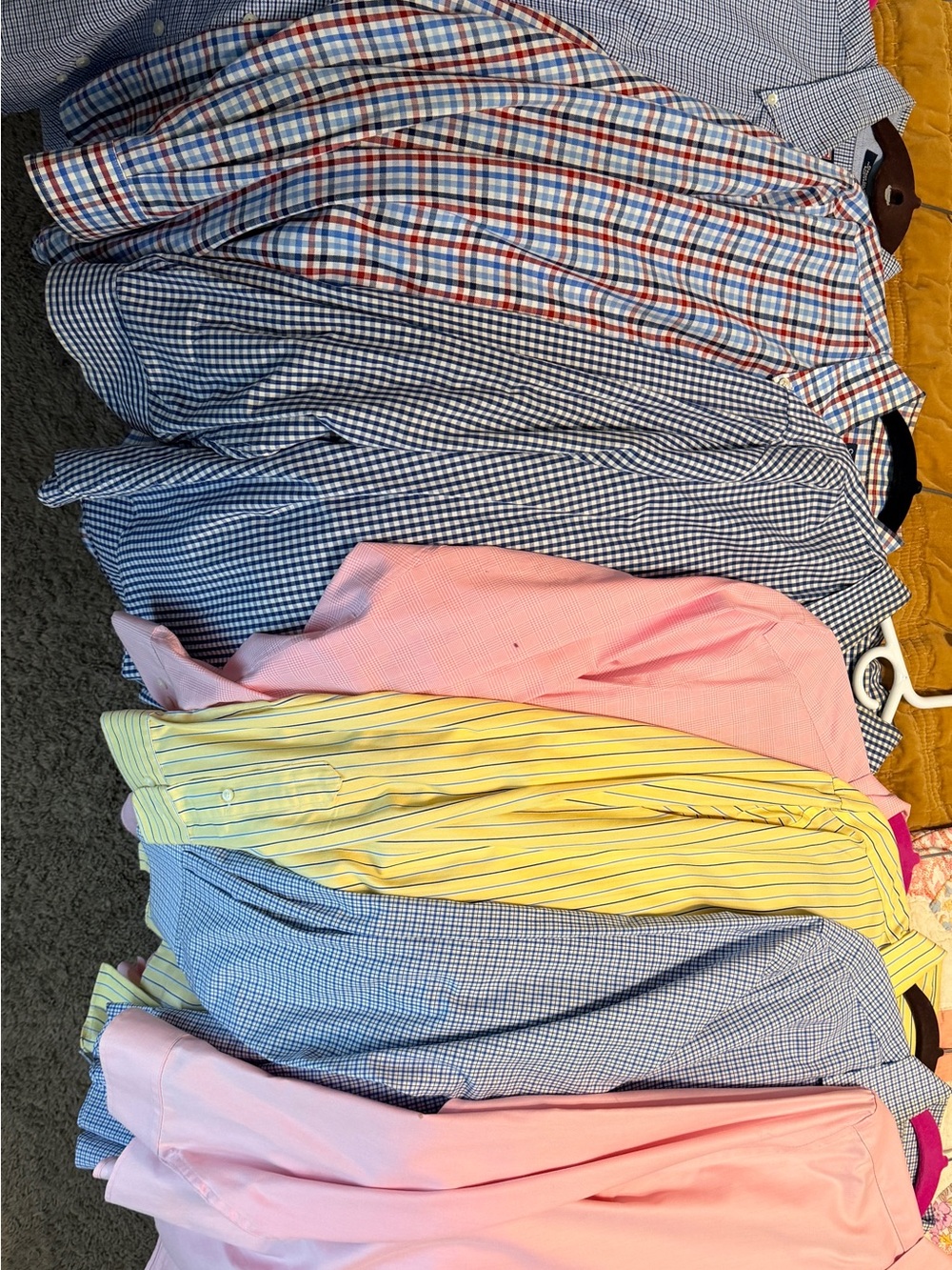 Ralph Lauren Multicolor Men's Dress Shirts - Blue, Pink, Yellow, Red